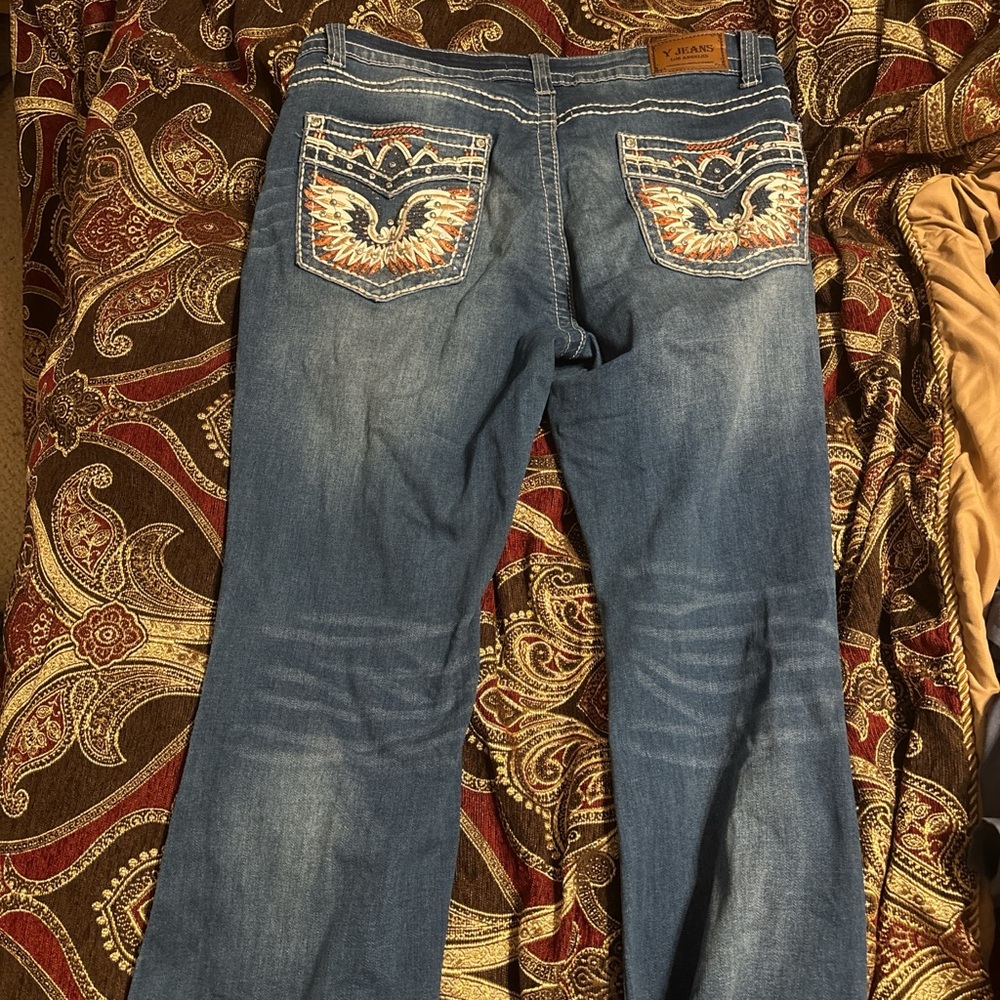 Women's Blue Boot Cut Jeans